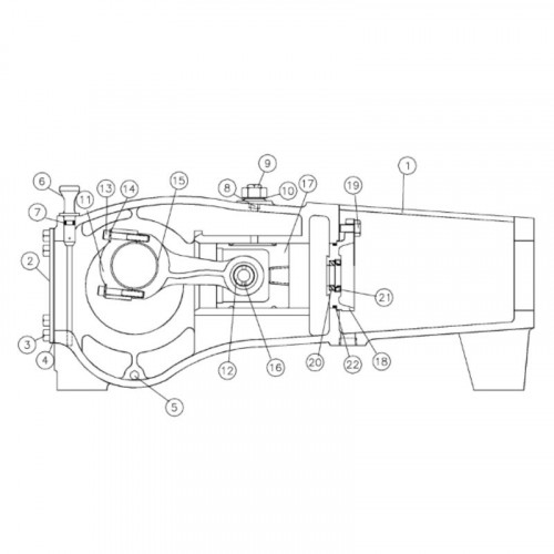 image 296285089 1/2&amp;quot; x 1 1/2 long head cap screw (?19 on pic.) BORG Pumps GMBH