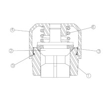 Piston keeper 296285100