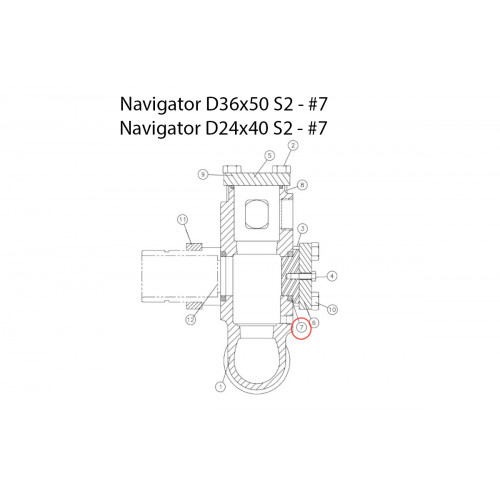 Seal-stuffing box (rubber) 224408131