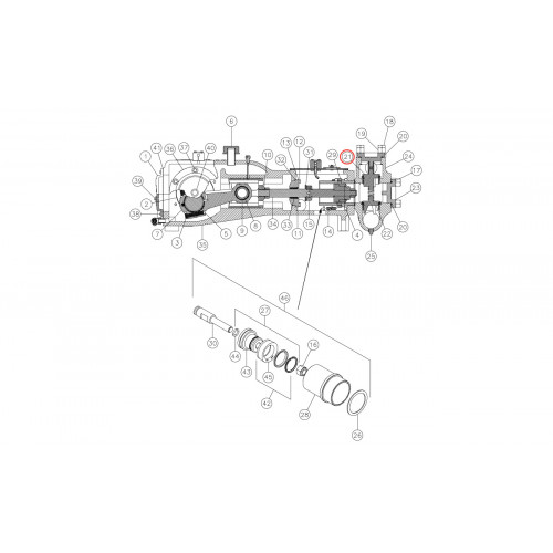 Valve - discharge (complete) 287078011 Kerr 150 GPM