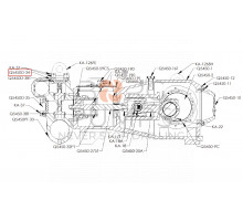 image Cover Cap, Top, Ductile Iron  for KERR (Q5450D-34) BORG Pumps GMBH
