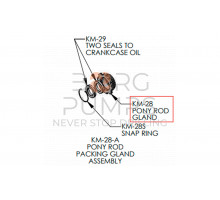 image Pony Rod Gland for Double Seal for KERR (KM-28) BORG Pumps GMBH