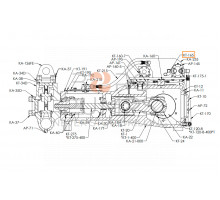 image Oil Line, Pump to Oil Manifold for KERR (KT-165) Borg Pumps GMBH