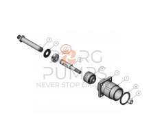 image Clamp, Pony Rod to Piston Rod for KERR (KM-280) BORG Pumps GMBH