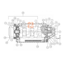 image 277780038 Lubricoul pump for Vermeer Navigator D130x150 VBM BORG Pumps GMBH