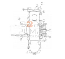 image 296272950 Fluid end (?1 on pic.) BORG Pumps GMBH
