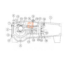 image scheme 220741009 3/8-16x5/8 HHCS for Vermeer Navigator D80x100 BORG Pumps GMBH