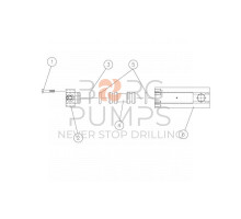 image 250008001 Bolt 1/4-20 x 1 1/4 zinc pl for Vermeer Navigator D24x40 S2 BORG Pumps GMBH