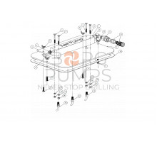 image Piston chamber cover inspection glass capscrew for KERR (AP-190-9) BORG Pumps GMBH