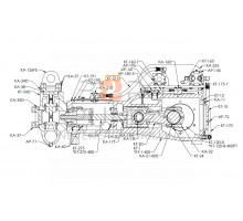 image Line, Water Pump to Manifold for KERR (KT-215) Borg Pumps GMBH
