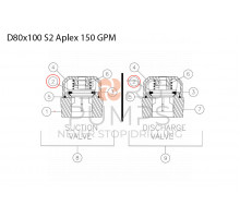image 277781045 Valve body for Vermeer Navigator D80x100 S2 Aplex 150 GPM BORG Pumps GMBH