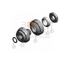 image Piston Body 3/4&quot; (Includes Washer &amp; Nut) for KERR (KZ-250-175RD)BORG Pumps GMBH