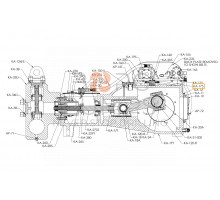 image Oil Line, Manifold to Bearing Housing for KERR (KA-175) BORG Pumps GMBH