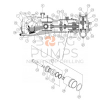image 235721001 Bolt-1/2-13x1 1/2 GR8 ZINC PLT for Vermeer Navigator D80x100 S2 Kerr 150 GPM BORG Pumps GMBH
