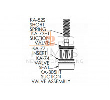 image Suction valve for KERR (KA-73HT) BORG Pumps GMBH