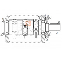 Crankshaf for APLEX SC-30/SC-35 (7207-0043-00B)