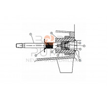 image Piston Hub for Aplex (7206-0383-00A) BORG Pumps GMBH