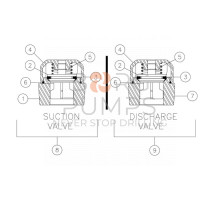 image 277780079 Valve assembly - suction for Vermeer Navigator D130x150 VBM BORG Pumps GMBH