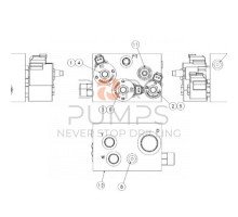 image 296251099 Check valve for Vermeer Navigator D9x13 S2 BORG Pumps GMBH