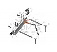 image Male Pipe Rigid 1/4 X 1/8 (Supplied with hose) for KERR (AP-160-3) BORG Pumps GMBH