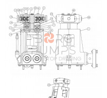 #1 - 296302265 Power End Assy 