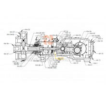 Pony Rod with Jam Nut Installed for KERR KM-3250, KM-3250BC (KM-27)