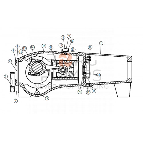 image Oil Seal for Aplex (145-034138-999) BORG Pumps GMBH