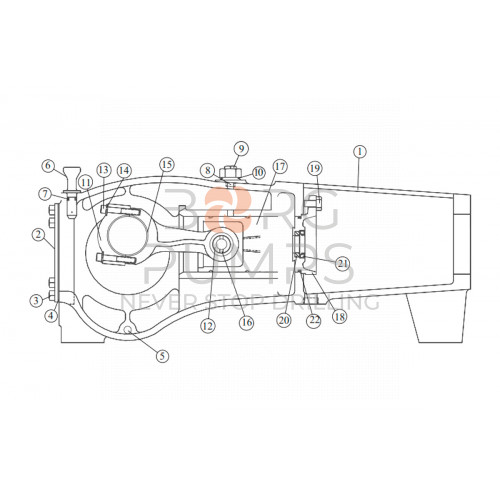 image Crankpin Bearing Pair for Aplex (7206-0006-00K) BORG Pumps GMBH