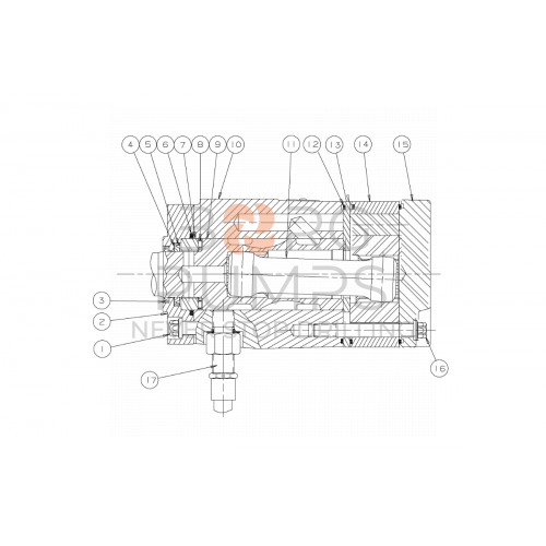 image scheme 252340009 Seal for Vermeer Navigator D20x22 S2 BORG Pumps GMBH
