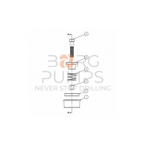 image Valve Seat ALBZ Disc Type for KERR (KM-54) BORG Pumps GMBH