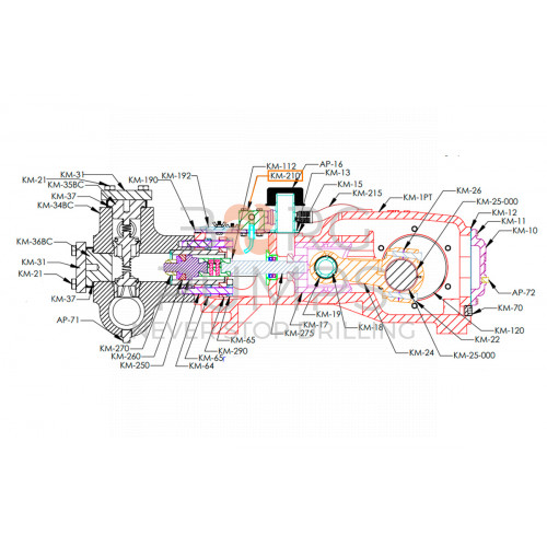 image Water Collector for KERR (KM-210) BORG Pumps GMBH