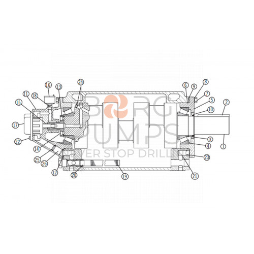 image Check Valve, Brass for Aplex (7509-0012-00A) BORG Pumps GMBH