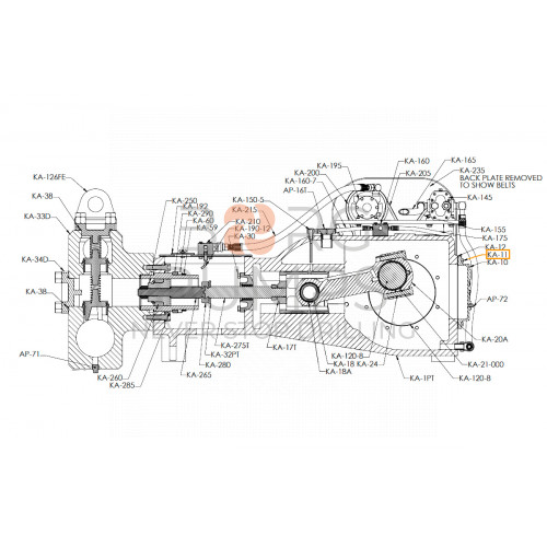 image Pan Cover Capscrews for KERR (KA-11) BORG Pumps GMBH
