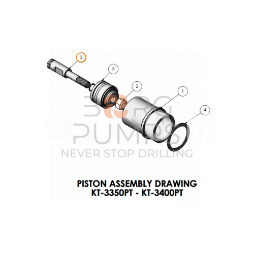 image Piston pusher for KERR (KT-265) Borg Pumps GMBH