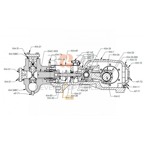 image Pony Rod Splash Guard for KERR (KM-33) BORG Pumps GMBH