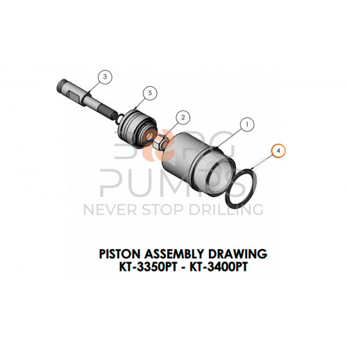 image Liner gasket for KERR (KA-KT-295) Borg Pumps GMBH