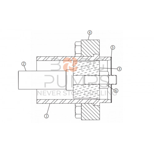 image Piston Cup Assembly, 4-1/4
