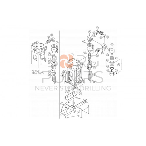 image scheme 236332001 Adapter-1 1/4 m nptx x 1 1/2 m cam for Vermeer Navigator D18x22 BORG Pumps GMBH